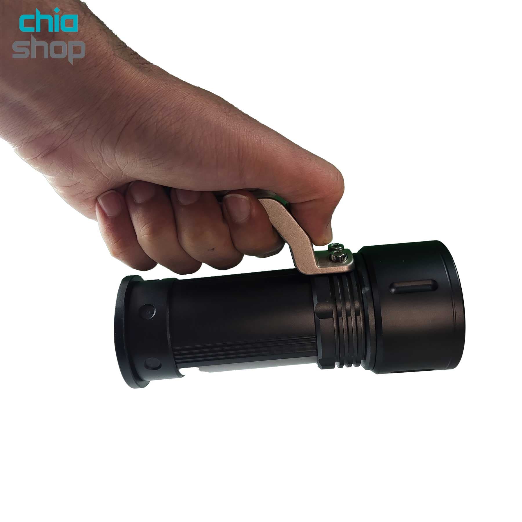چراغ قوه فلزی مدل Cree LED — تصویر ۴