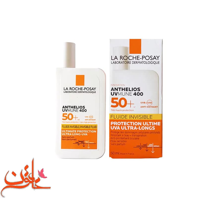 فلویید ضد آفتاب لاروش پوزای +SPF50 بی رنگ حجم 50 میل