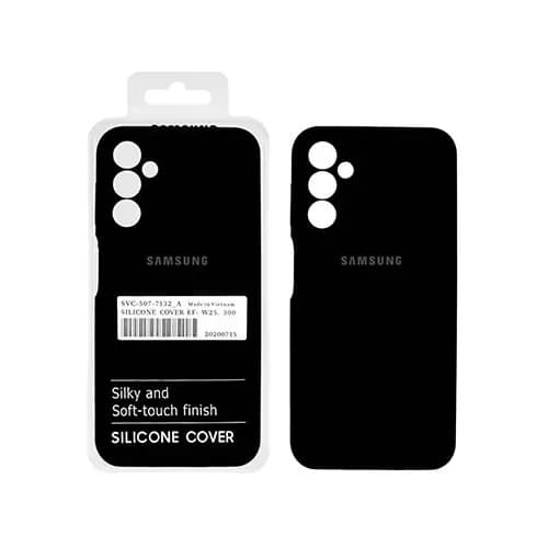 قاب سیلیکونی پاک کنی اورجینال Samsung A14 – مشکی