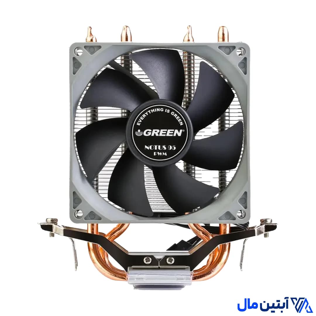 خنک کننده بادی پردازنده گرین Green Notus 95-PWM — تصویر ۲