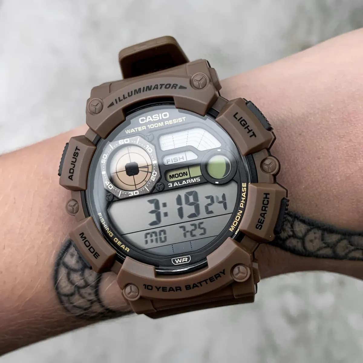 ساعت مچی کاسیو مردانه CASIO WS-1500H-5AVDF — تصویر ۹