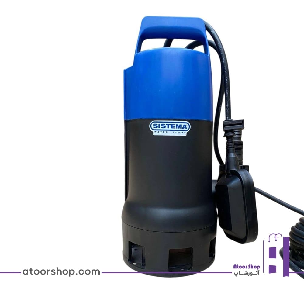 پمپ لجن کش پلیمری 1 و 1/4 اینچ 5/9 متری سیستما ایتالیا Sistema TVP 400/s — تصویر ۴