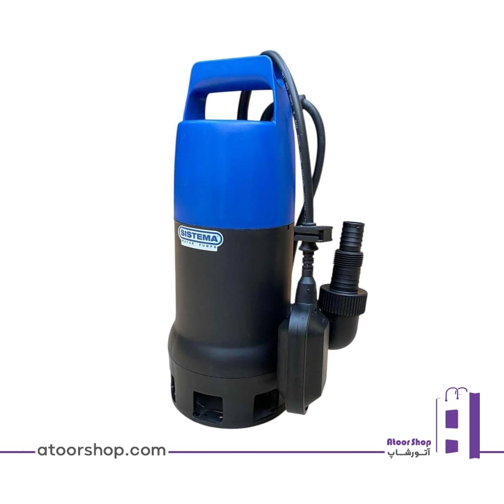پمپ لجن کش پلیمری 1 و 1/4 اینچ 5/9 متری سیستما ایتالیا Sistema TVP 400/s — تصویر ۳