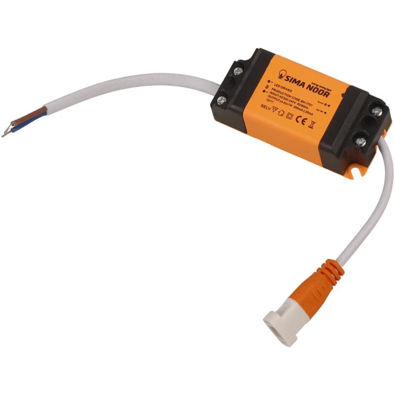 پنل بک لایت توکار گرد 15 وات سیما نور SN-M 623 — تصویر ۵