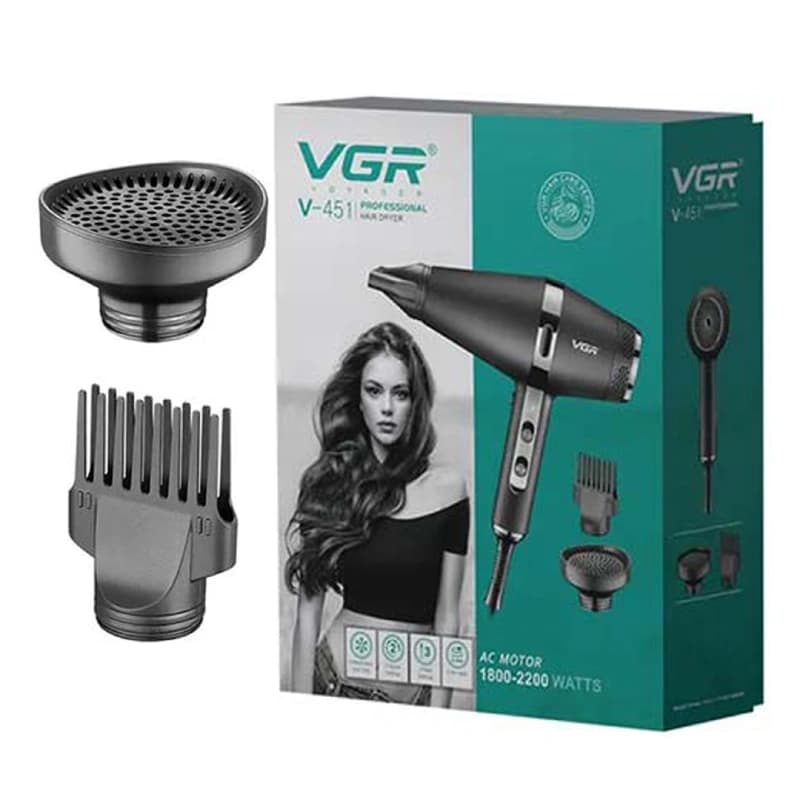 سشوار وی جی آر مدل V-451 — تصویر ۵