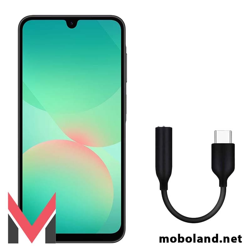 مبدل تایپ سی به جک صدا سامسونگ Galaxy A26 5G
