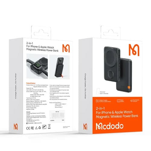 پاوربانک مک دودو MCDODO-MC1461/20W/10000 گارانتی متین — تصویر ۳