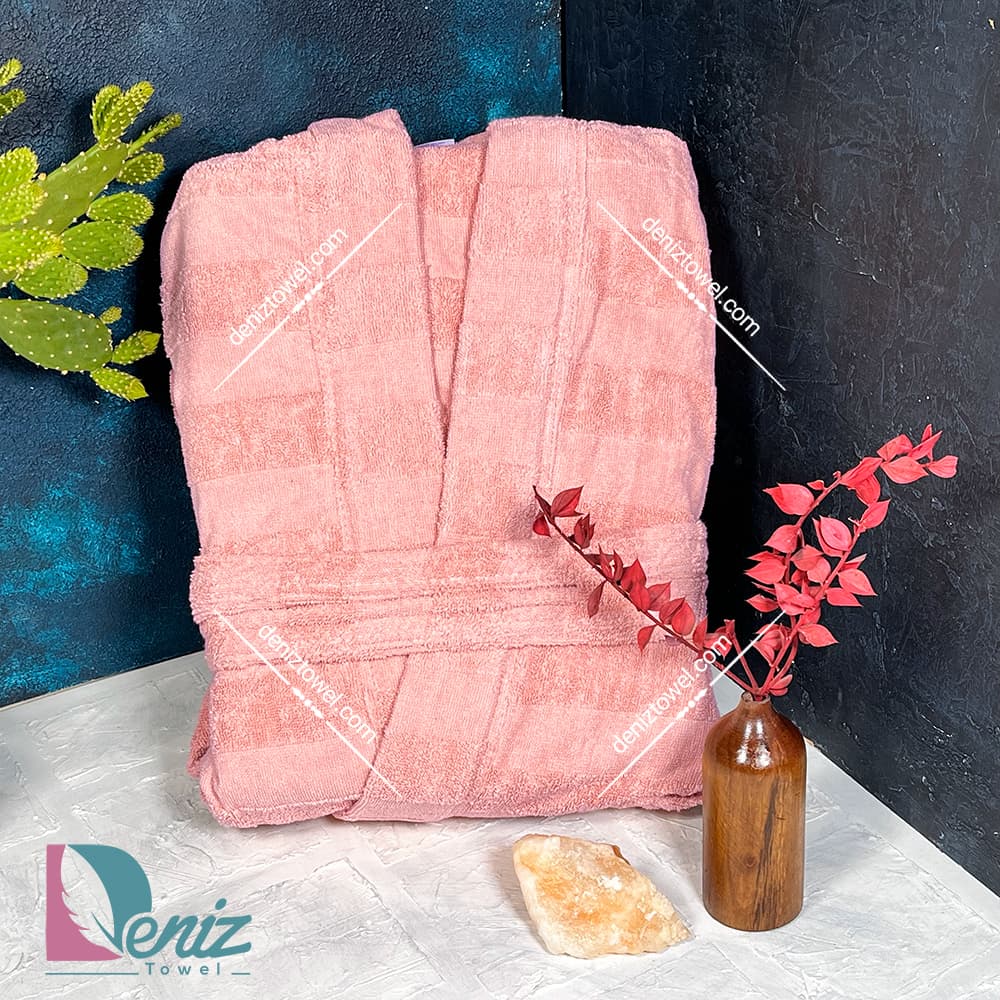 حوله تن پوش کادیفه رنگ گلبهی