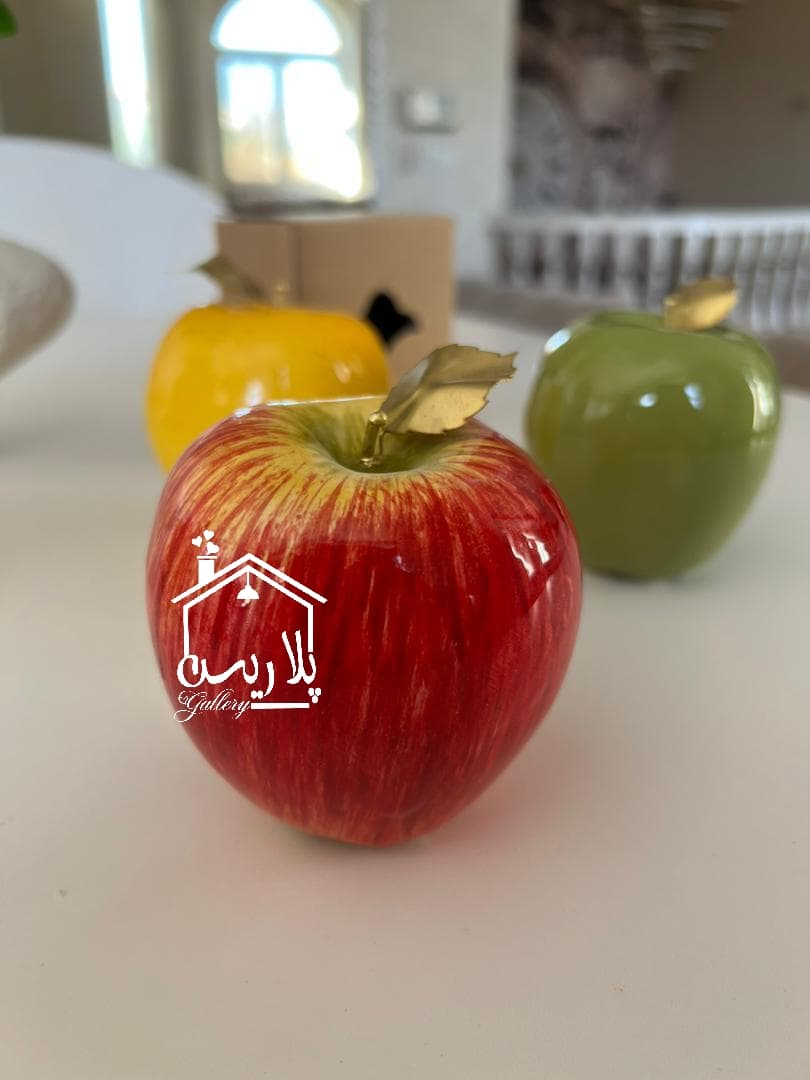 سیب سرامیکی در۳رنگ ۱۹۰۸۳ — تصویر ۳