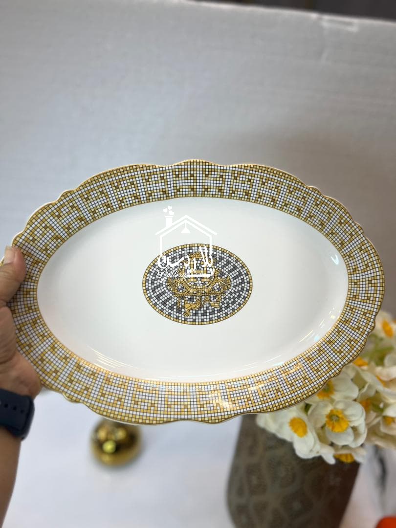 سرویس غذاخوری 28پارچه بن چاینا ونتی(VENTI)هرمس 43269 — تصویر ۲