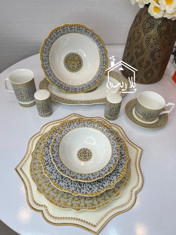 سرویس غذاخوری 28پارچه بن چاینا ونتی(VENTI)هرمس 43269