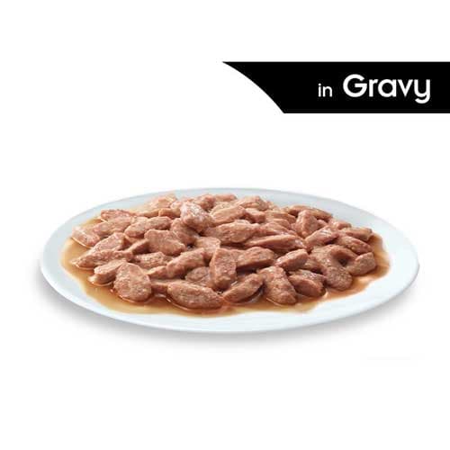 پوچ گربه بالغ ویتامینه ویسکاس مرغ گروی 100 گرم — تصویر ۳