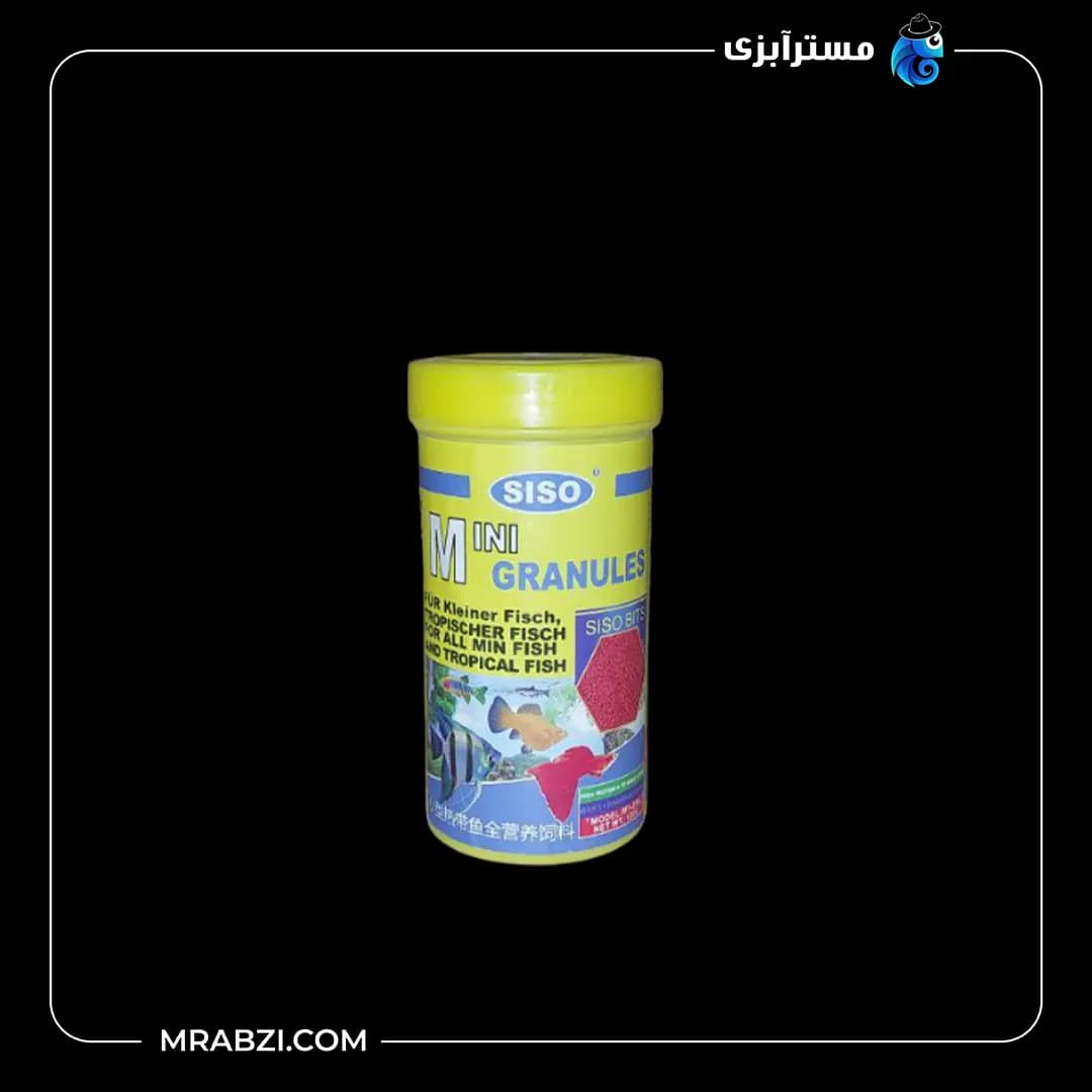 غذای ماهی گرانول مدل SISO Mini Granules