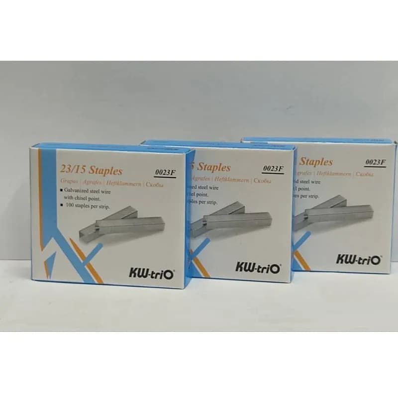 سوزن منگنه صحافی کی دبلیو 23/15 KW-trio