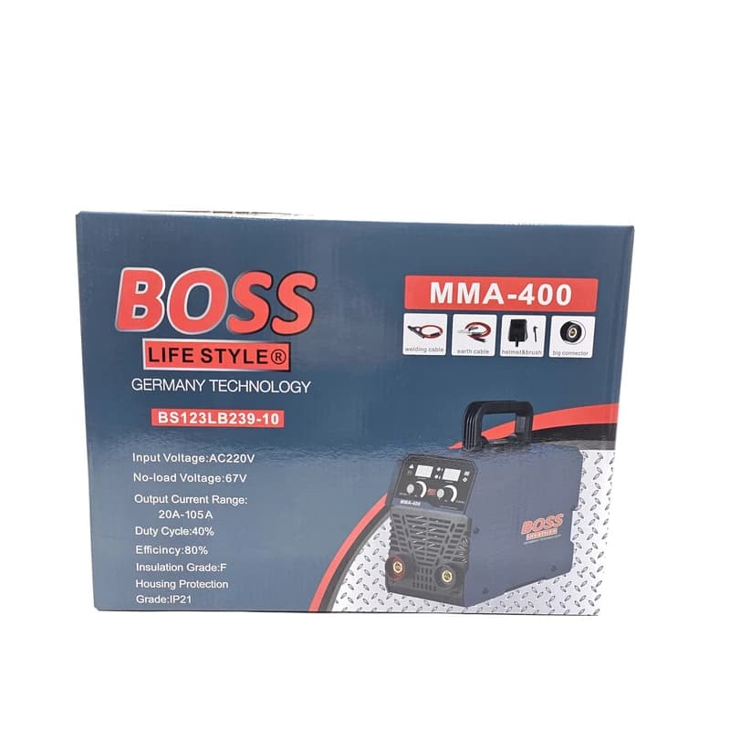 ‎دستگاه جوش صنعتی 400 آمپر باس مدل BS123LB239-10 — تصویر ۲
