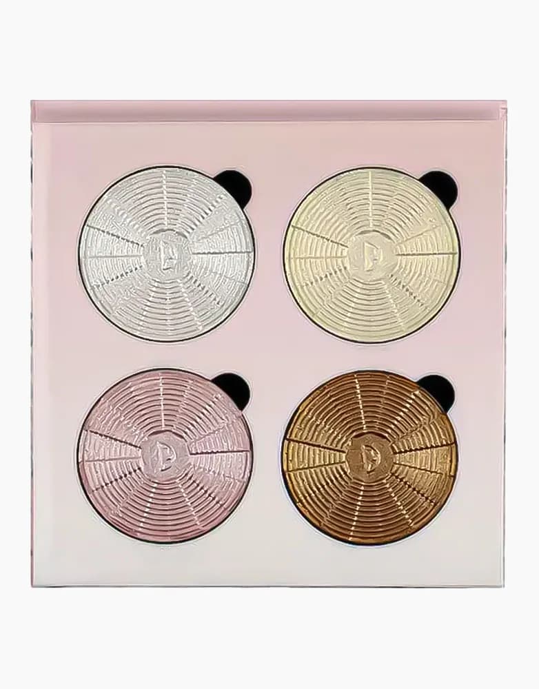 پالت هایلایتر ۴ رنگ کارکتر GK004 Glow Kit