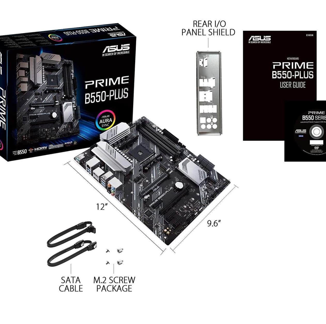 مادربرد ایسوس MOTHERBOARD ASUS Prime B550-Plus — تصویر ۲