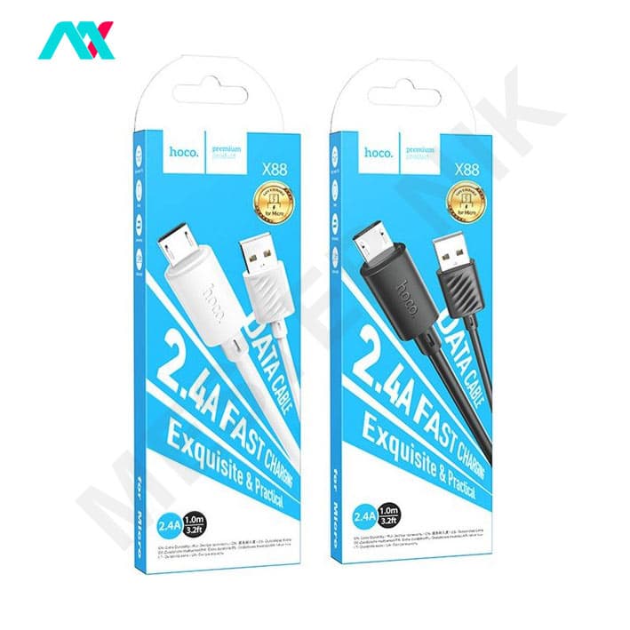 کابل شارژ هوکو مدل X88 با سری USB-A به MicroUSB — تصویر ۵