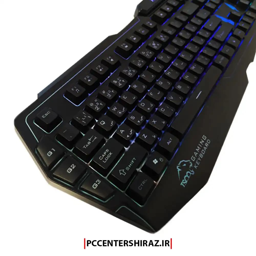 کیبورد مخصوص بازی تسکو مدل TK 8121 — تصویر ۲