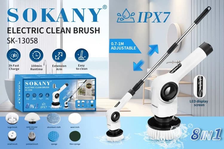برس تمیز کننده ۸ کاره SOKANY مدل SK-13058