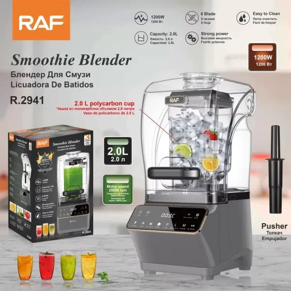 آبمیوه گیری و نوشیدنی ساز لمسی RAF مدل R.2940