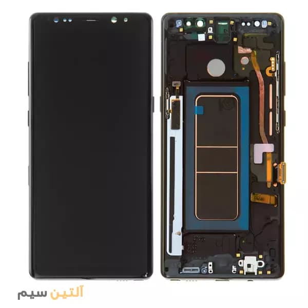 تاچ ال سی دی گلس تعویض مشکی سامسونگ CHANGE LCD SAMSUNG N950 NOTE 8