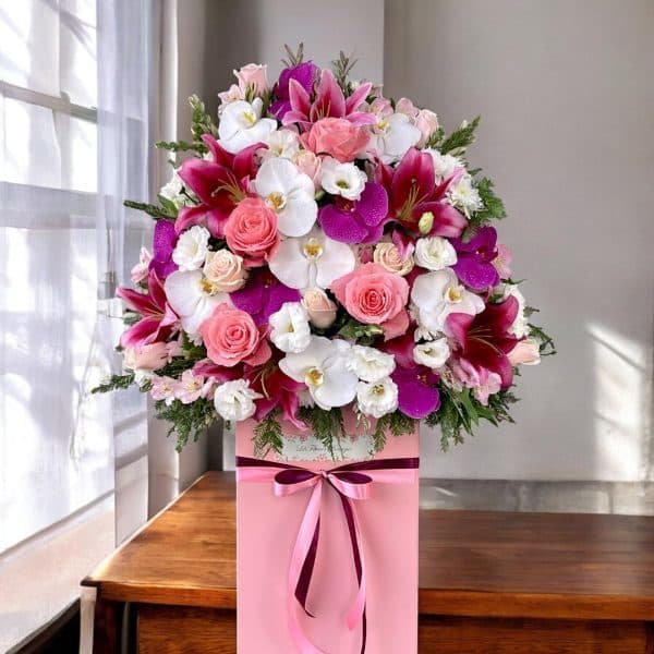 ارسال گل طبیعی برای بانک سپه شعبه سپهبد قرنی تهران