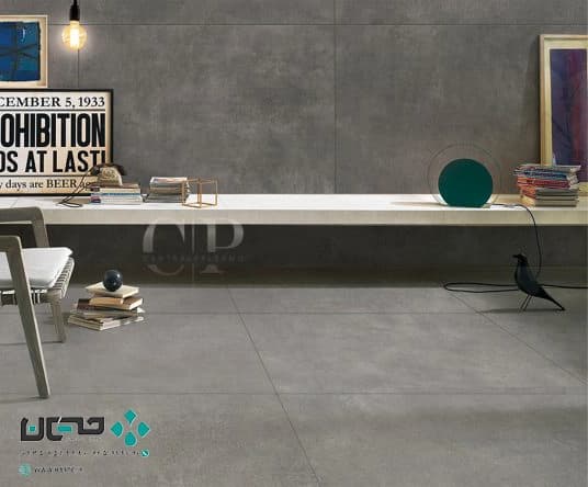 سرامیک پالرمو مدل concept beton lightgrey 120*80 مات — تصویر ۲