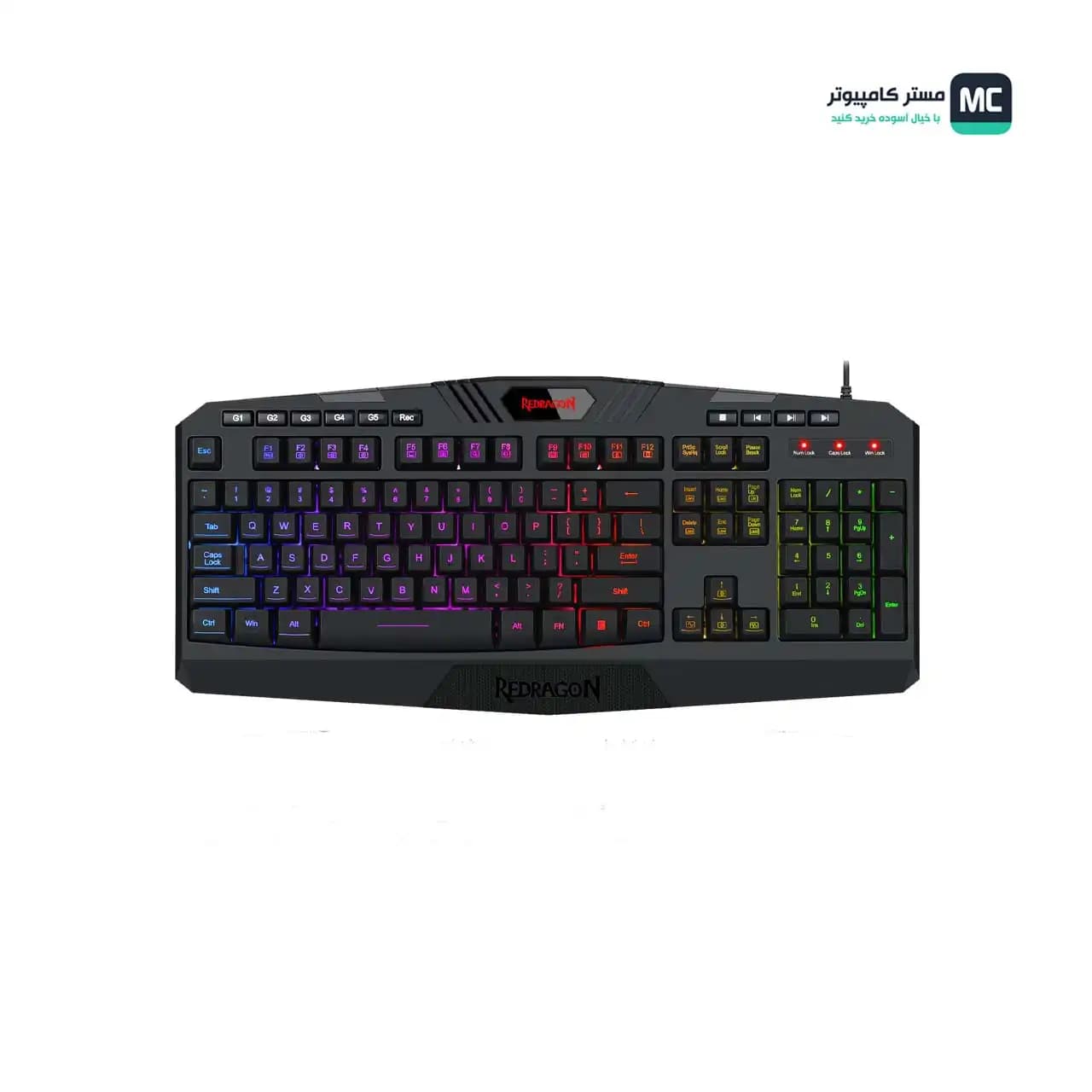 کیبورد گیمینگ ردراگون K503A Harpe Pro RGB