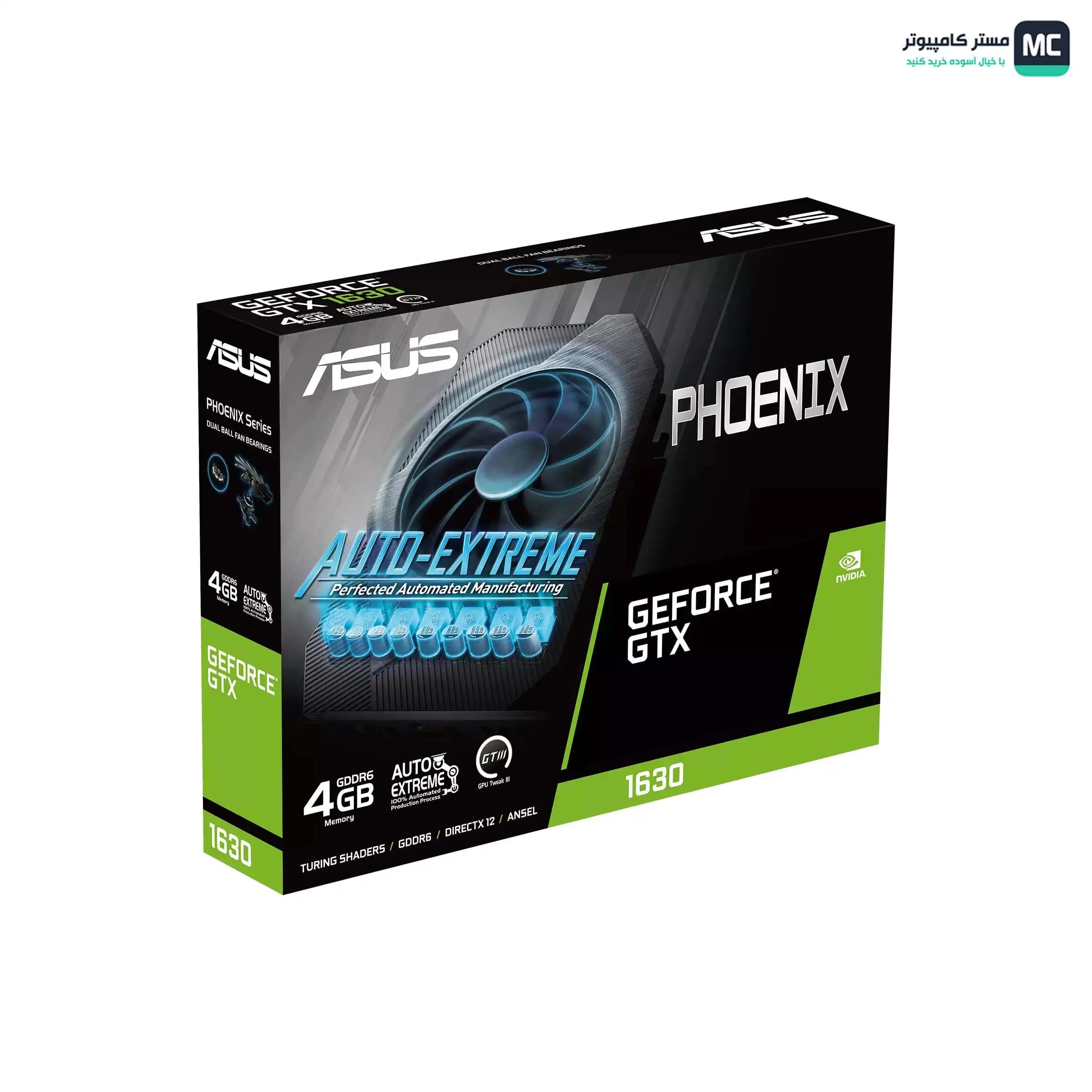 کارت گرافیک ایسوس Phoenix GTX 1630 4GB — تصویر ۲