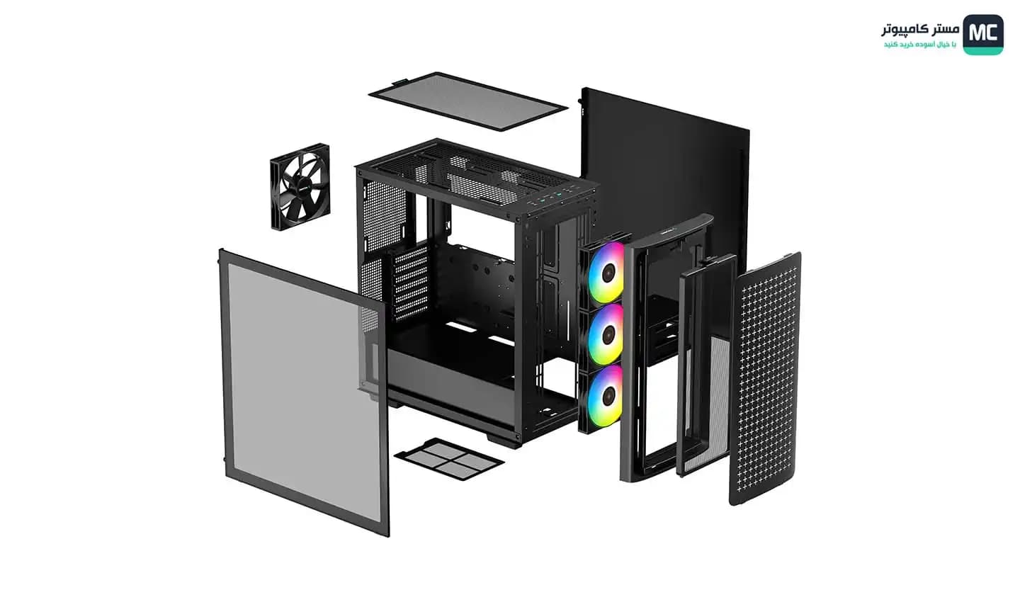 کیس دیپ کول CK560 Black — تصویر ۴