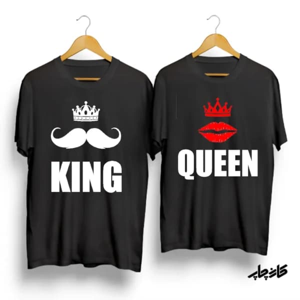 ست تیشرت KING / QUEEN — تصویر ۲