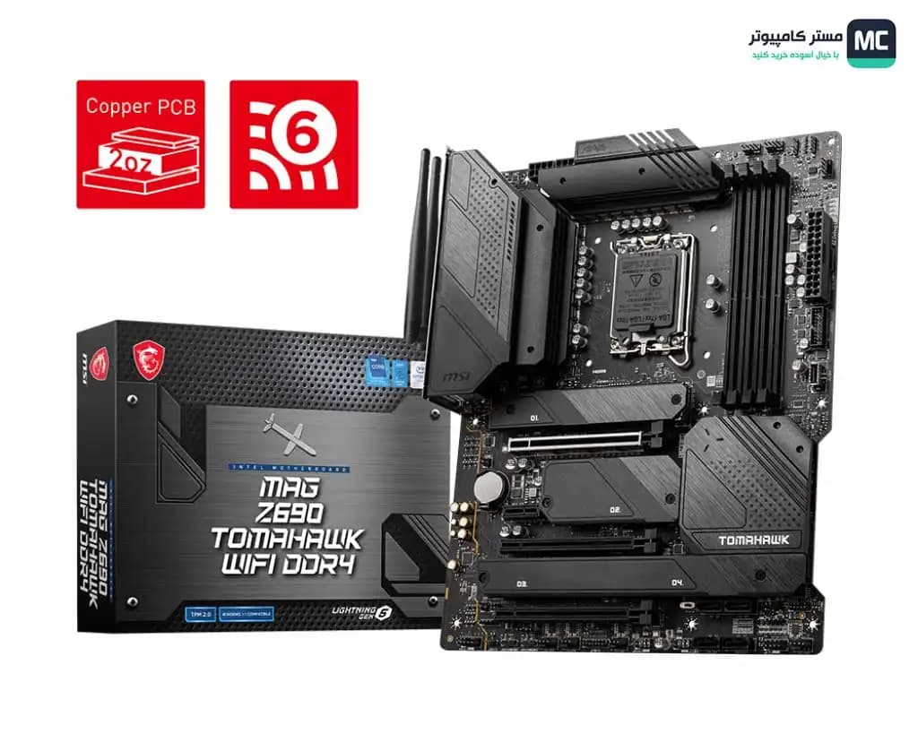 مادربرد ام اس آی MAG Z690 TOMAHAWK WIFI DDR4 — تصویر ۲