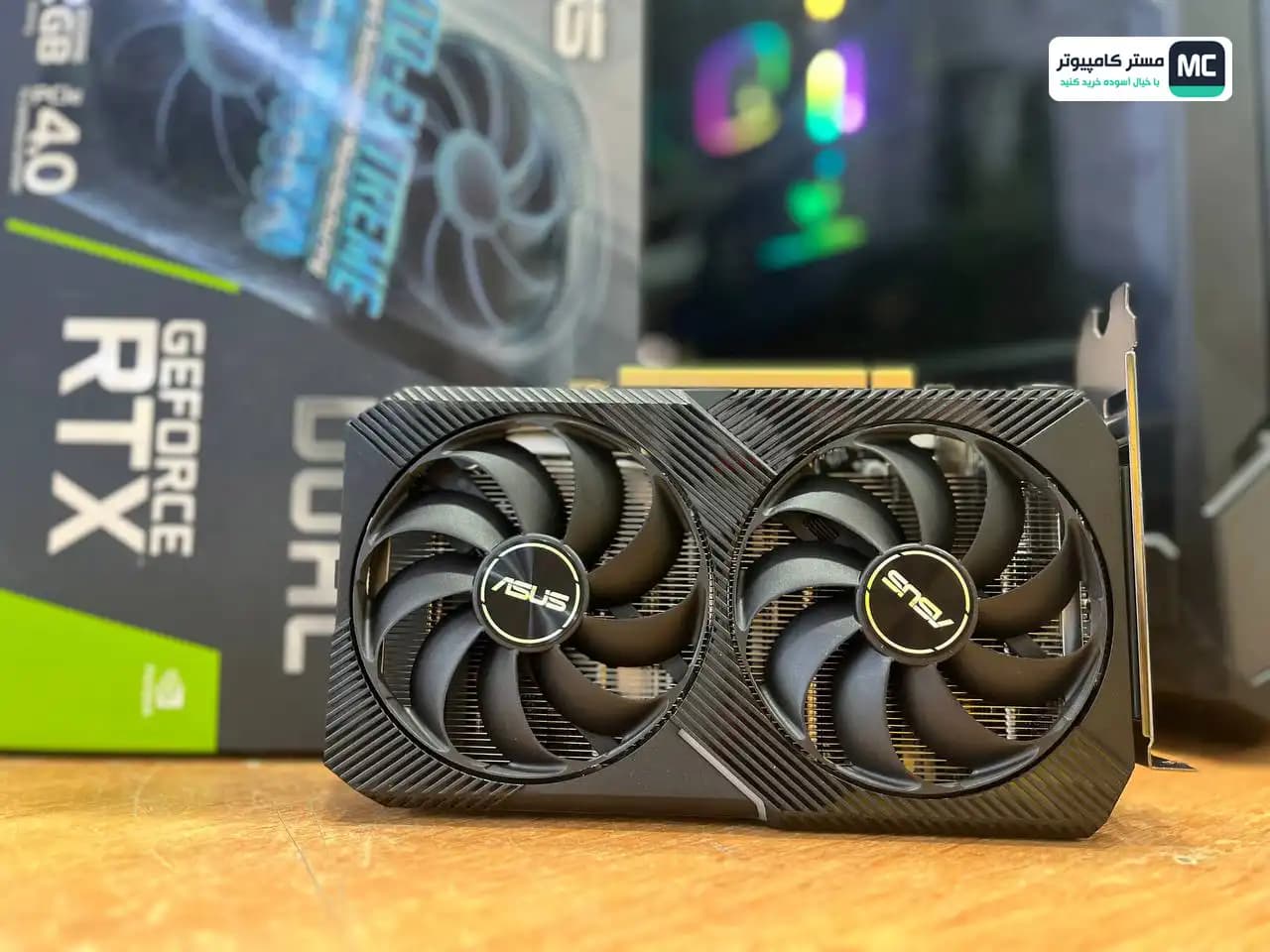 کارت گرافیک ایسوس DUAL RTX 3060 O12G V2 (درحدنو) — تصویر ۲