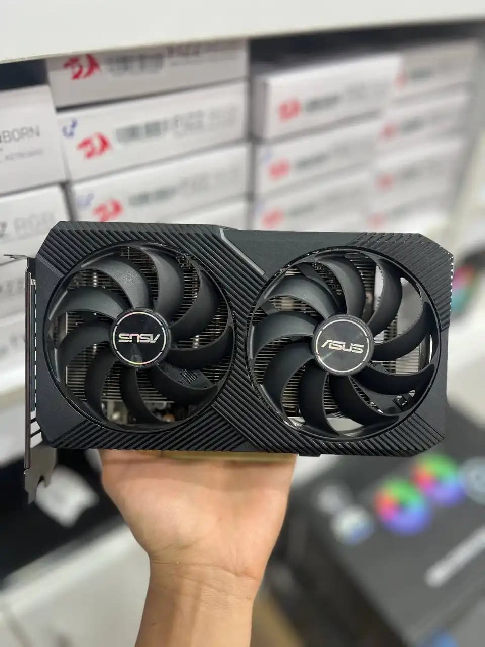 کارت گرافیک ایسوس DUAL RTX 3060 O12G V2 (درحدنو) — تصویر ۳
