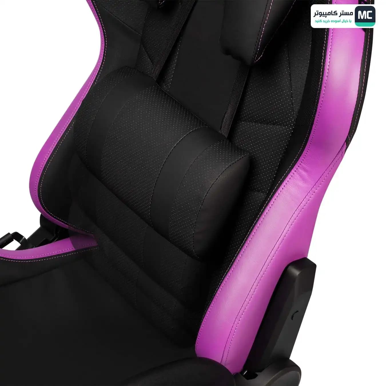 صندلی گیمینگ کولر مستر Caliber R2 Purple — تصویر ۳