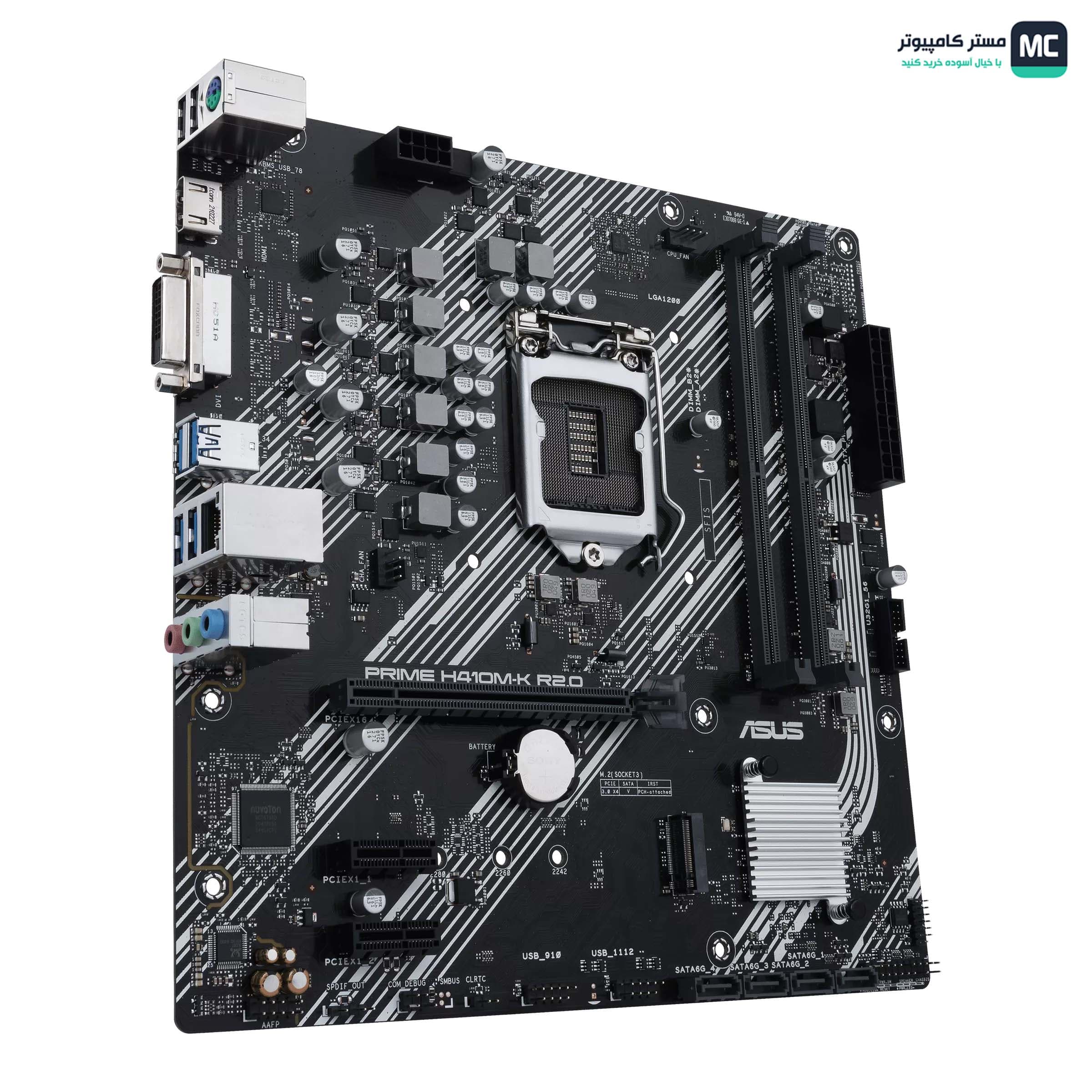 مادربرد ایسوس PRIME H410M-K R2.0 — تصویر ۳