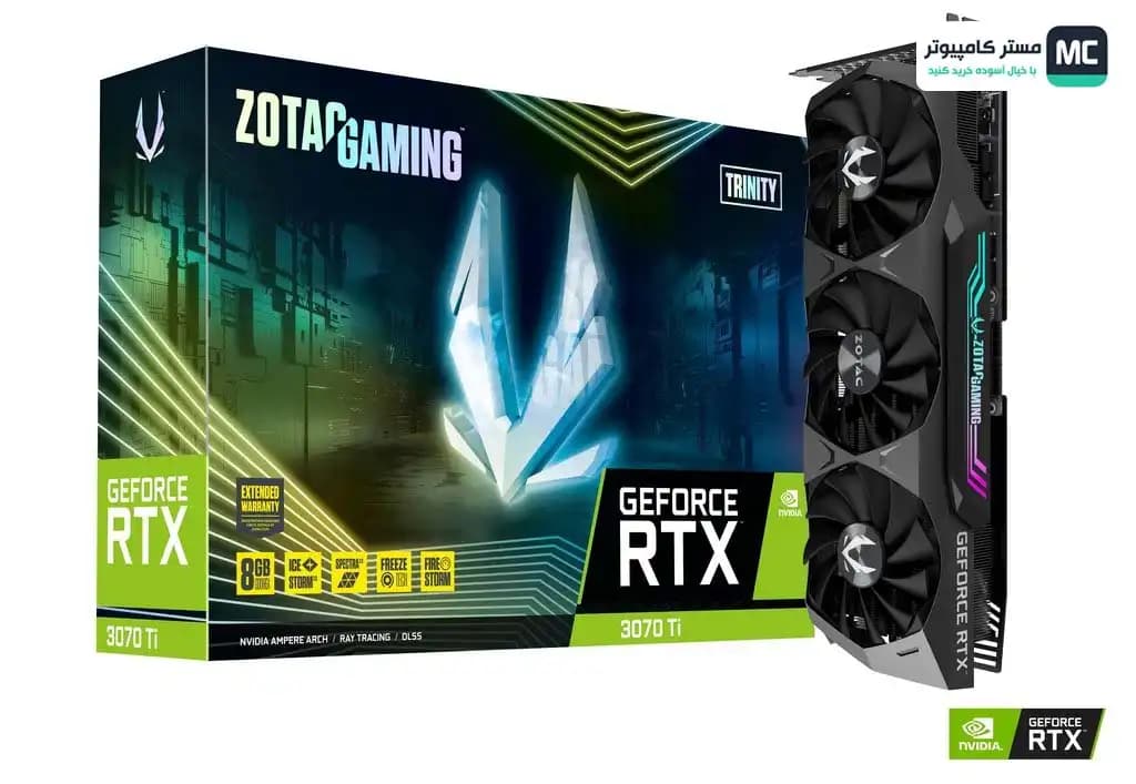کارت گرافیک زوتاک RTX 3070 Ti Trinity 8GB — تصویر ۷