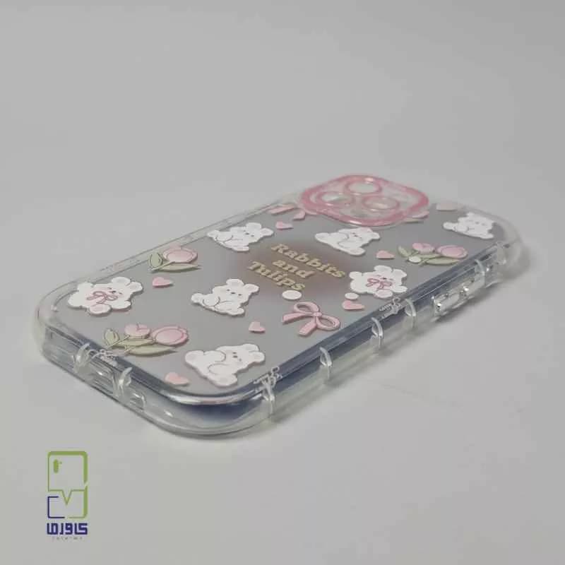 قاب آیفون 13 پرو مکس فانتزی | آینه‌ای خرس کوچولو – iPhone 13 Pro Max — تصویر ۵
