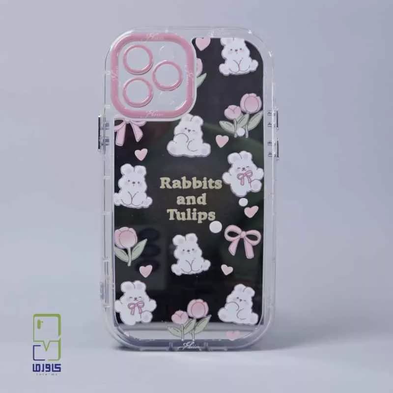 قاب آیفون 13 پرو مکس فانتزی | آینه‌ای خرس کوچولو – iPhone 13 Pro Max — تصویر ۲