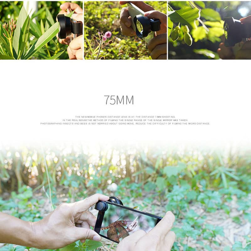 لنز موبایل ماکرو ایبولو مدل IBOOLO-75mm — تصویر ۸