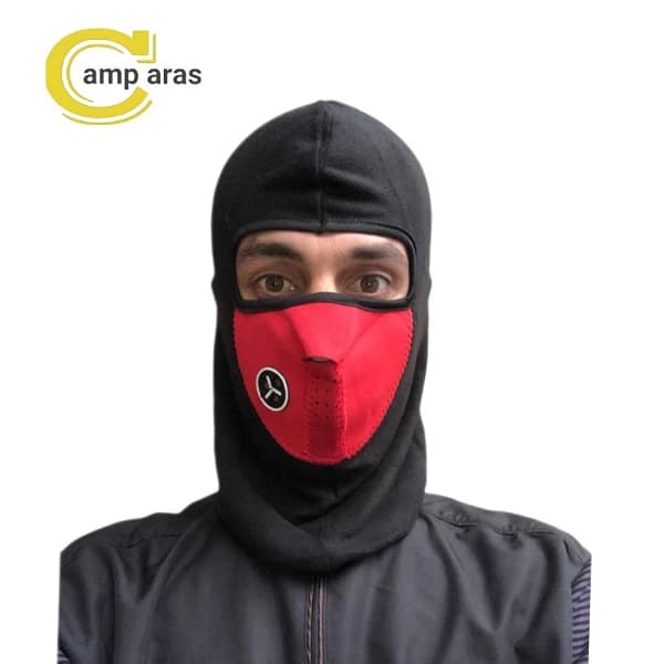 کلاه و ماسک کوهنوردی طوفان فیلتردار — تصویر ۷