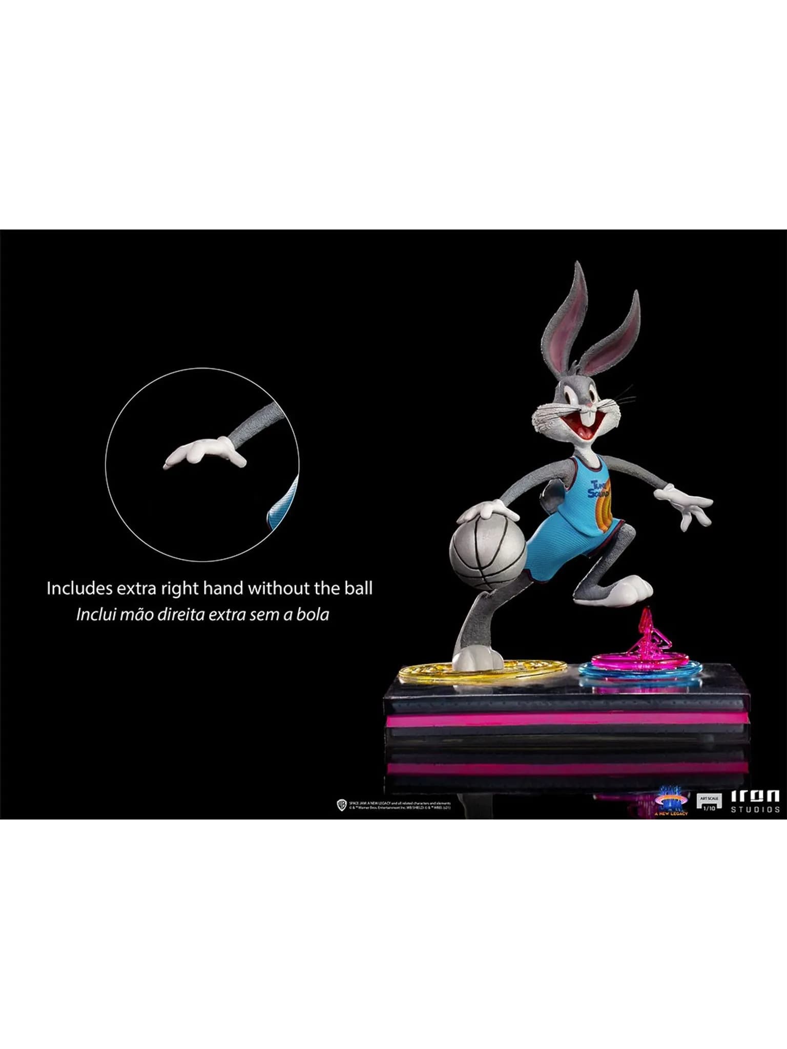فیگور ایرون استودیو مدل باگز بانی Bugs Bunny طرح لونی تونز Looney Tunes — تصویر ۸