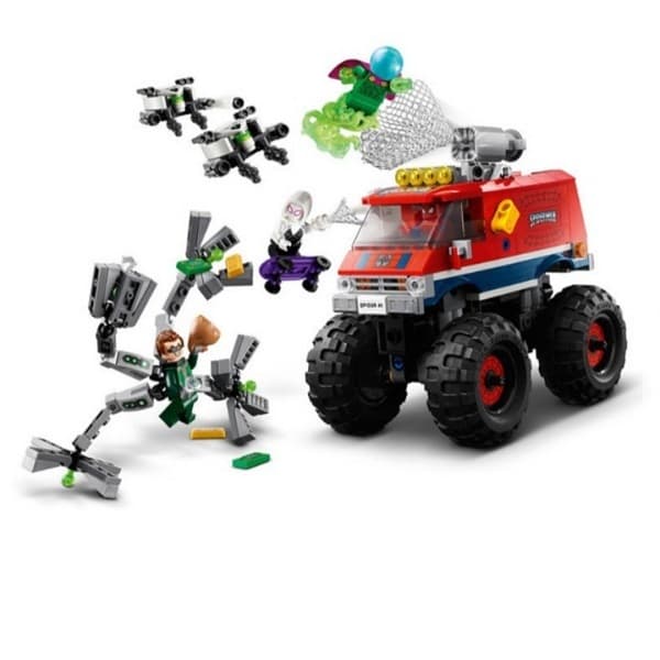 ساختنی طرح کامیون مردعنکبوتی مدل SPIDER HERO کد 11637 — تصویر ۴