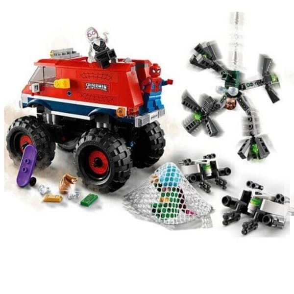ساختنی طرح کامیون مردعنکبوتی مدل SPIDER HERO کد 11637 — تصویر ۳