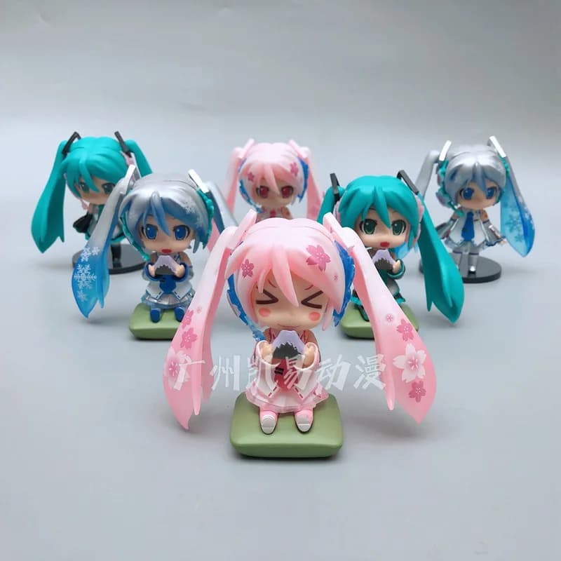 فيگور هاتسونه Hatsune Miku مجموعه 6 عددی کد 01 — تصویر ۶