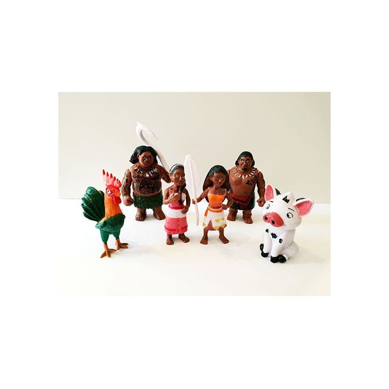 اکشن فیگور موانا Moana مجموعه 6 عددی — تصویر ۲