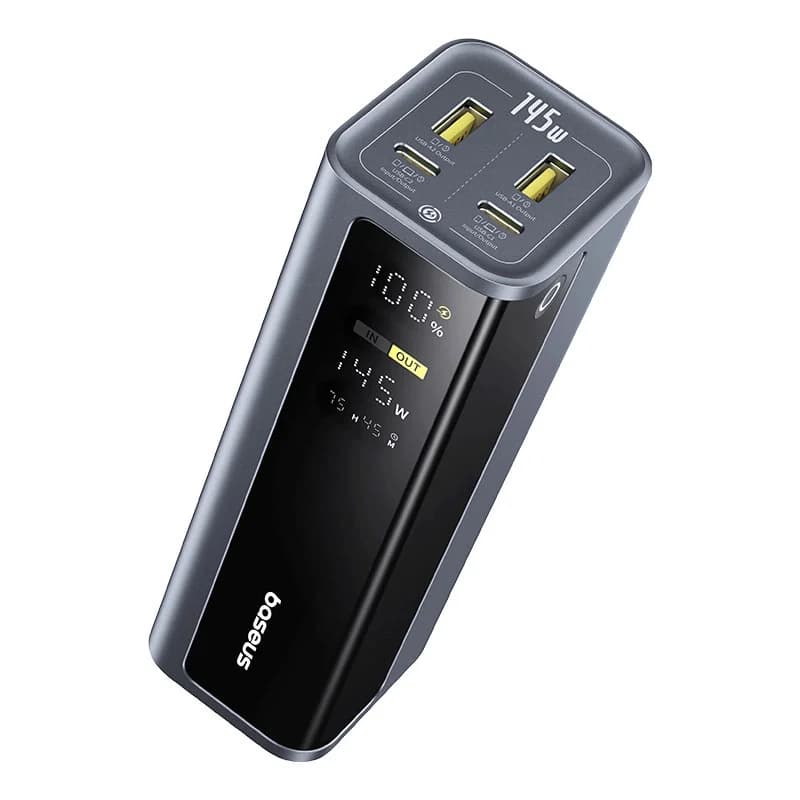 پاوربانک 145 وات بیسوس مدل EnerGeek GP12 ظرفیت 20800 میلی‌آمپرساعت — تصویر ۲