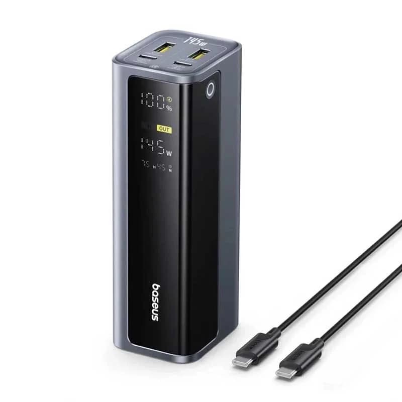 پاوربانک 145 وات بیسوس مدل EnerGeek GP12 ظرفیت 20800 میلی‌آمپرساعت — تصویر ۳