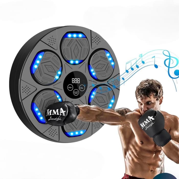 کیسه بوکس هوشمند موزیکال به همراه دستکش بوکس MDHL QJB-55